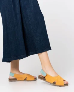 Flat Sandals|Yokono Flat Sandal VILLA-175 Orange