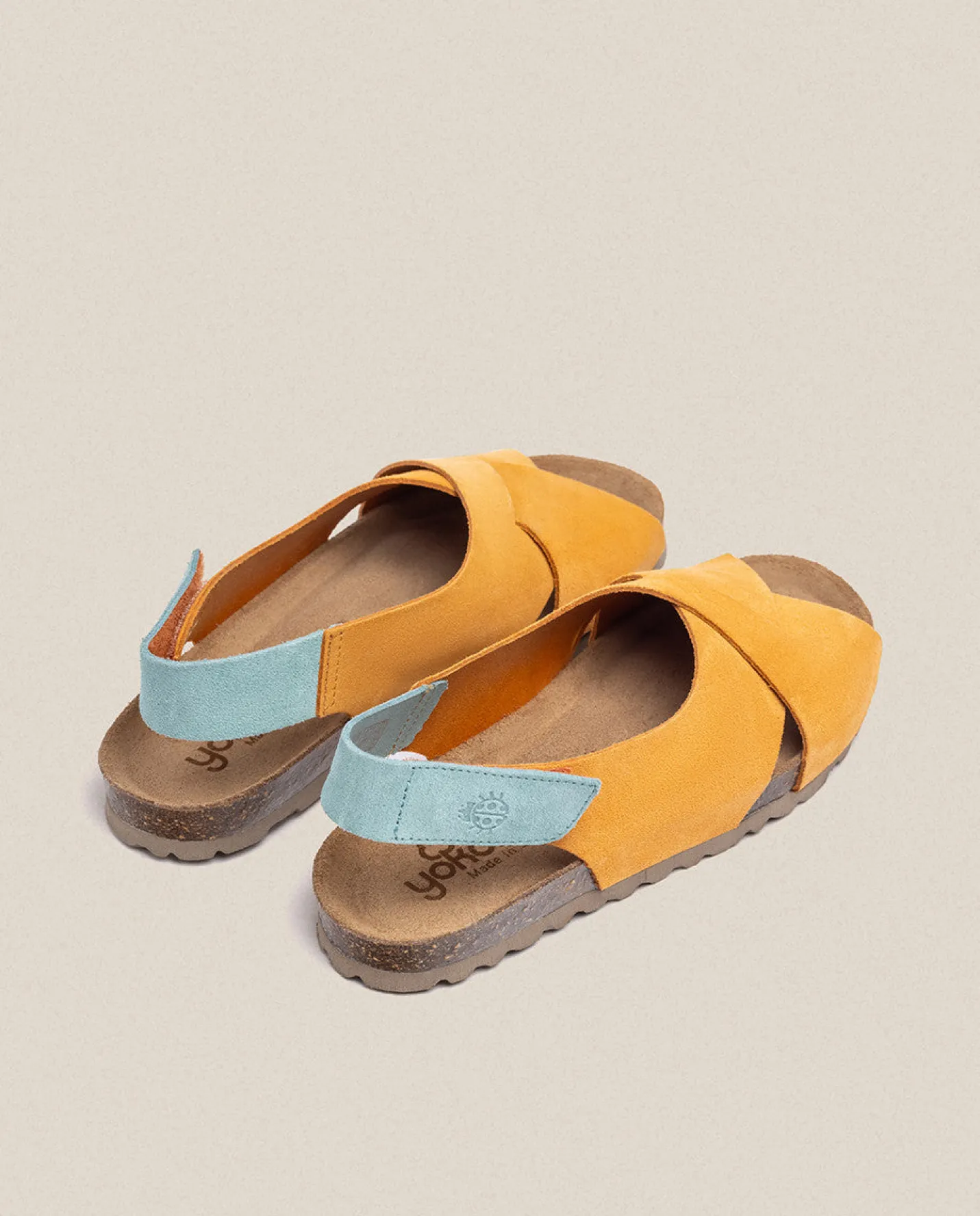 Flat Sandals|Yokono Flat Sandal VILLA-175 Orange