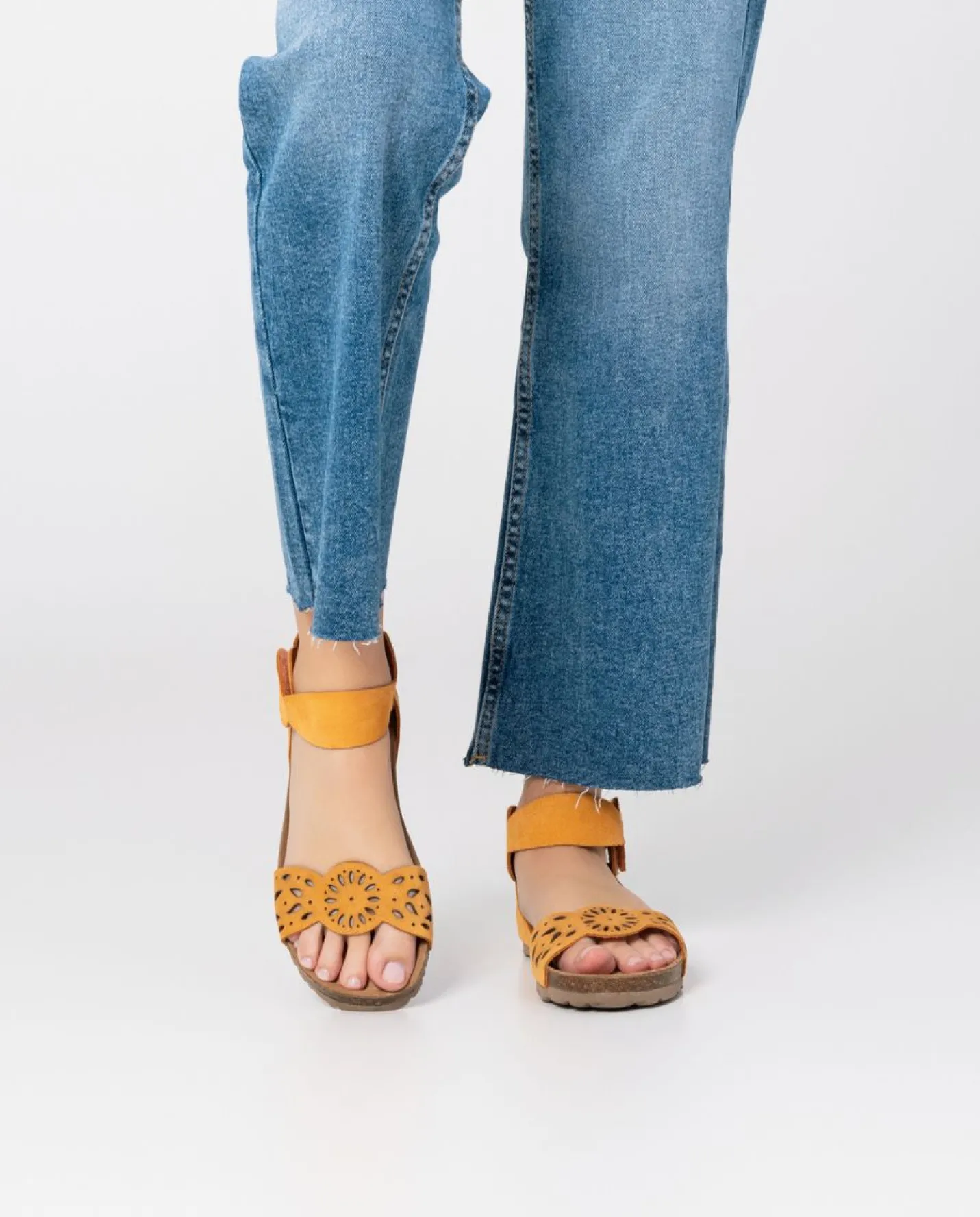 Flat Sandals|Yokono Flat Sandal VILLA-086 Orange