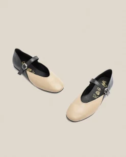 Shoes|Ballerinas|Yokono Flat Shoe ARI-001 Beige