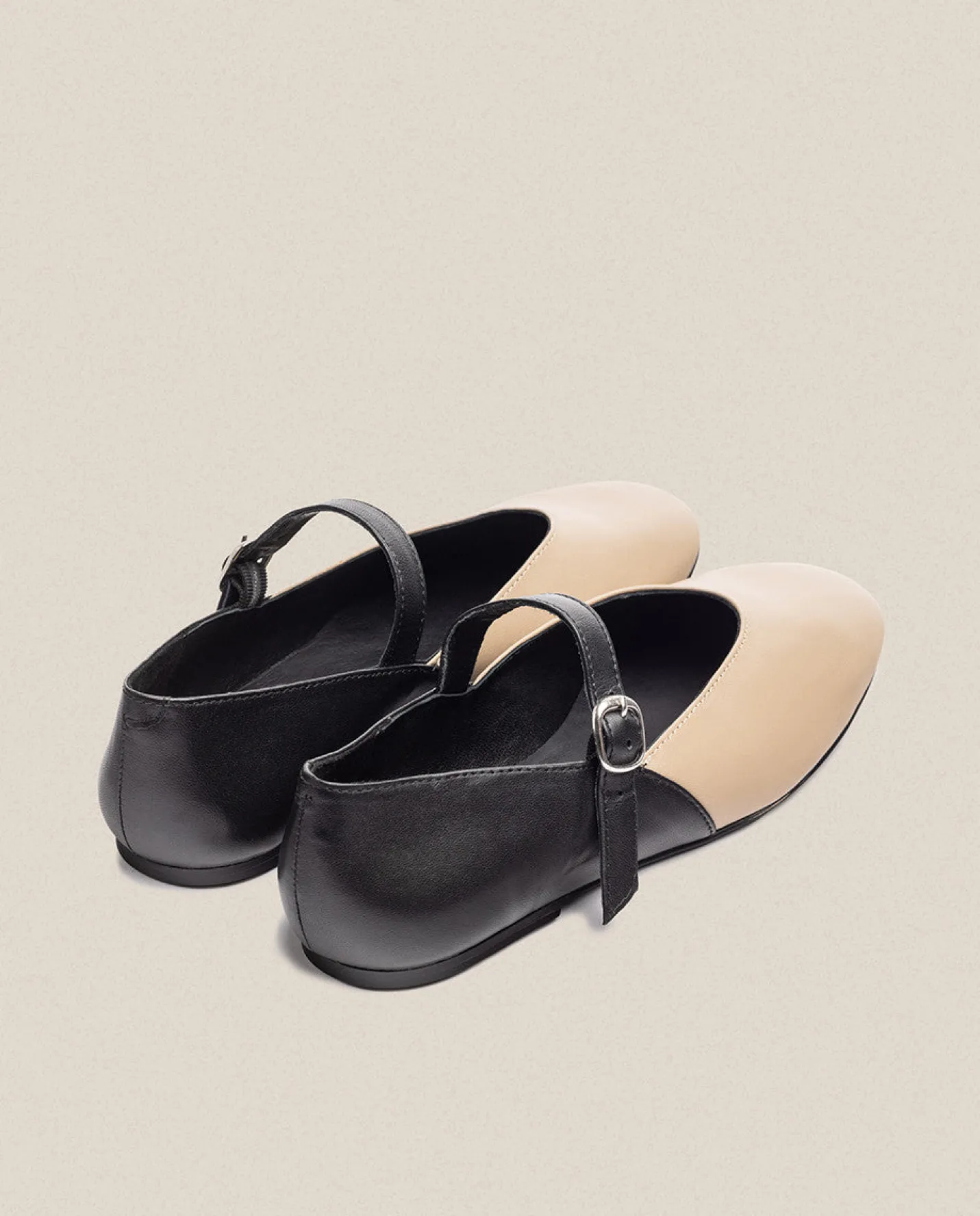 Shoes|Ballerinas|Yokono Flat Shoe ARI-001 Beige
