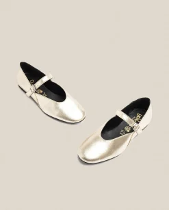 Ballerinas|Shoes|Yokono Flat Shoe ARI-001 Gold