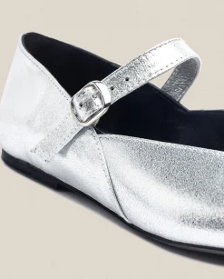 Ballerinas|Shoes|Yokono Flat Shoe ARI-001 Silver
