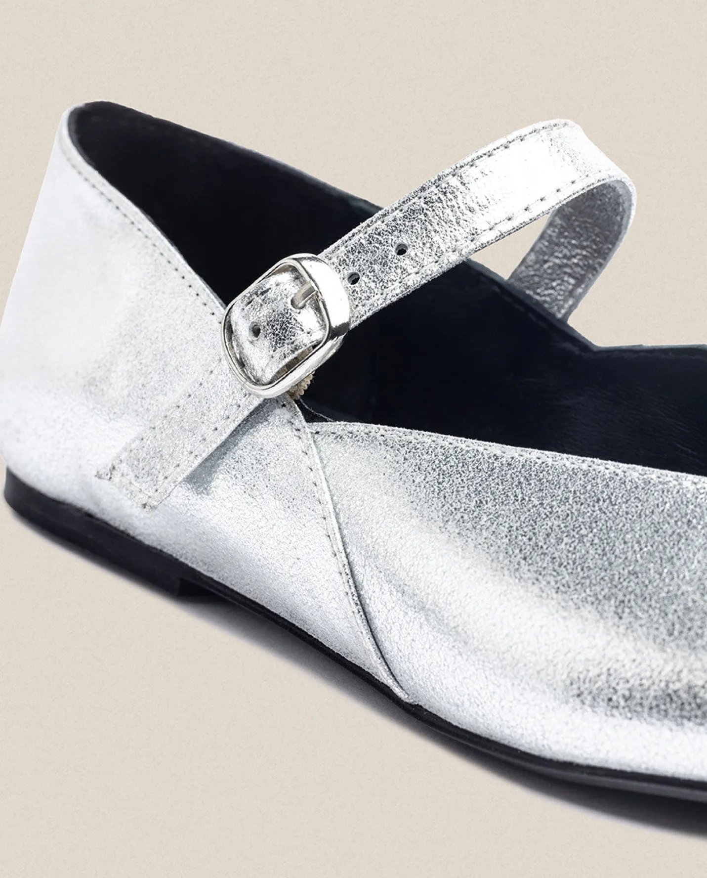 Ballerinas|Shoes|Yokono Flat Shoe ARI-001 Silver