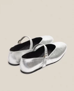 Ballerinas|Shoes|Yokono Flat Shoe ARI-001 Silver