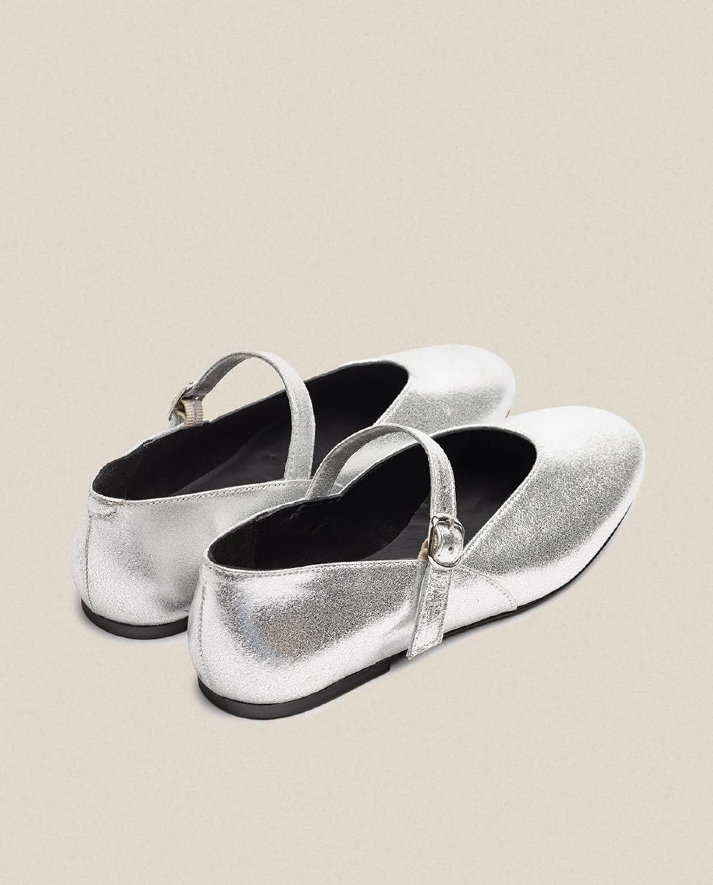 Ballerinas|Shoes|Yokono Flat Shoe ARI-001 Silver