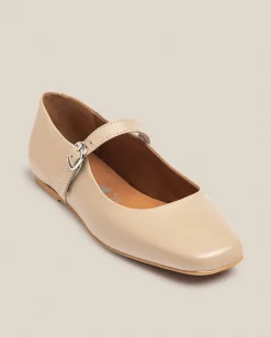 Ballerinas|Shoes|Yokono Flat Shoe LENNA-001 Beige