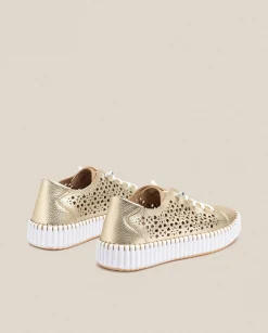 Sneakers|Shoes|Yokono Flat Shoe SINTRA-002 Gold