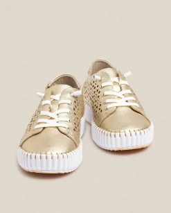 Sneakers|Shoes|Yokono Flat Shoe SINTRA-002 Gold