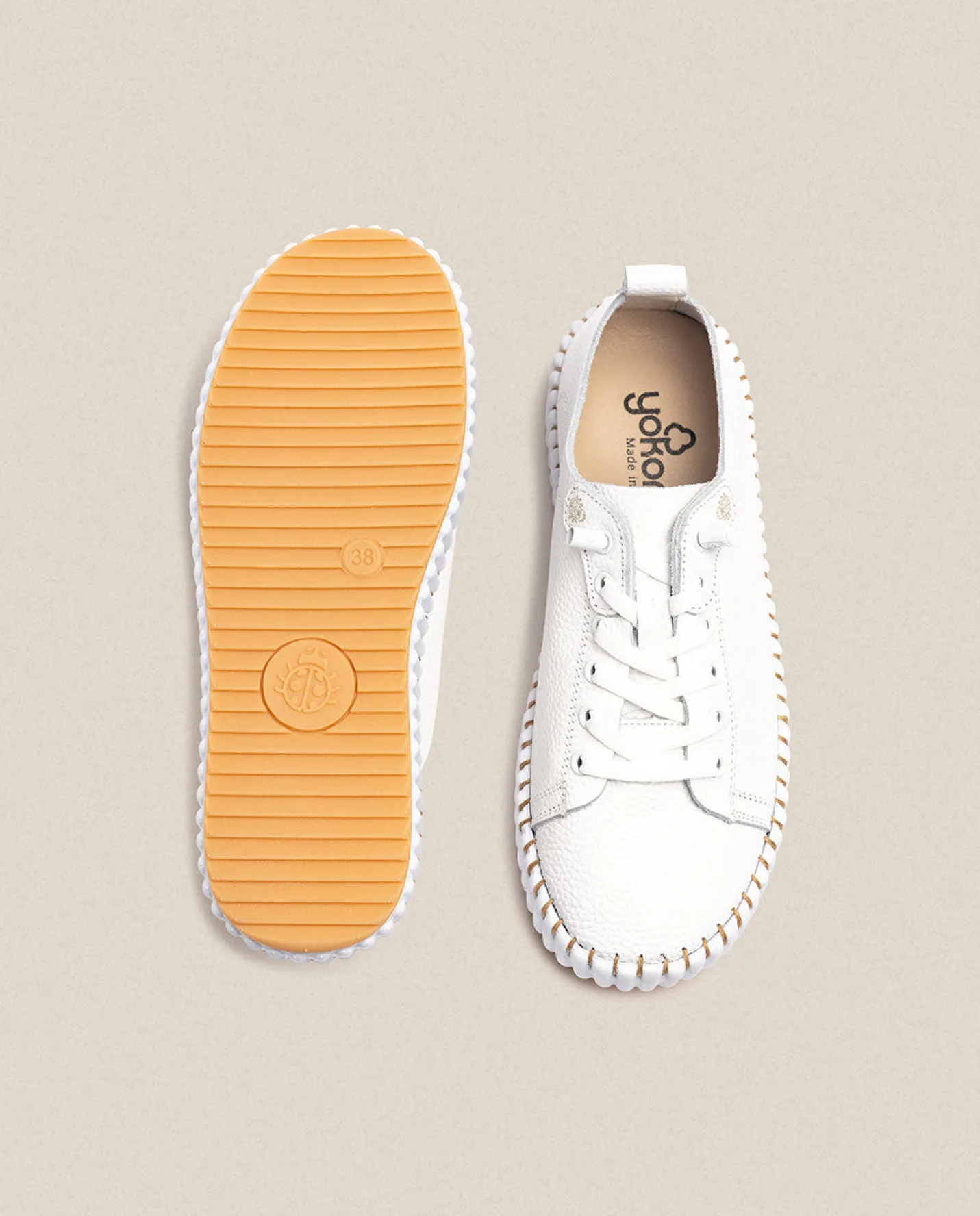 Sneakers|Shoes|Yokono Flat Shoe SINTRA-004 White