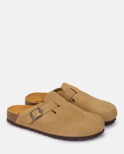 Clogs|Flat Sandals|Yokono Flat Shoe ZUECO-559 Beige
