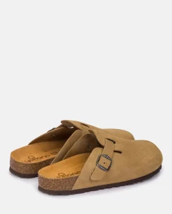 Clogs|Flat Sandals|Yokono Flat Shoe ZUECO-559 Beige