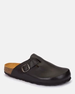 Clogs|Sandals|Yokono Flat Shoe ZUECO-559 Black