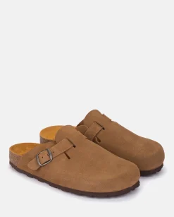 Clogs|Sandals|Yokono Flat Shoe ZUECO-559 Brown