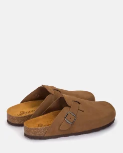 Clogs|Sandals|Yokono Flat Shoe ZUECO-559 Brown