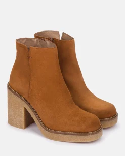 Ankle Boots|Yokono Heeled Ankle Boot GELA-001 Leather