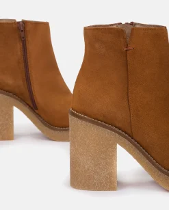 Ankle Boots|Yokono Heeled Ankle Boot GELA-001 Leather