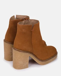 Ankle Boots|Yokono Heeled Ankle Boot GELA-001 Leather