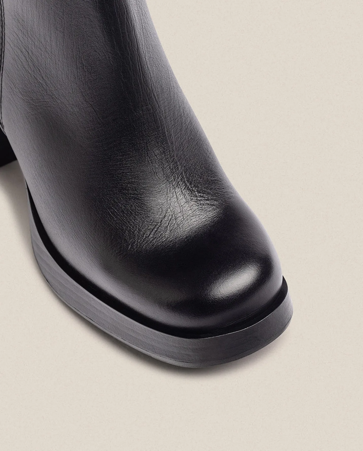 Ankle Boots|Yokono Heeled Ankle Boot KOLIN-007 Black