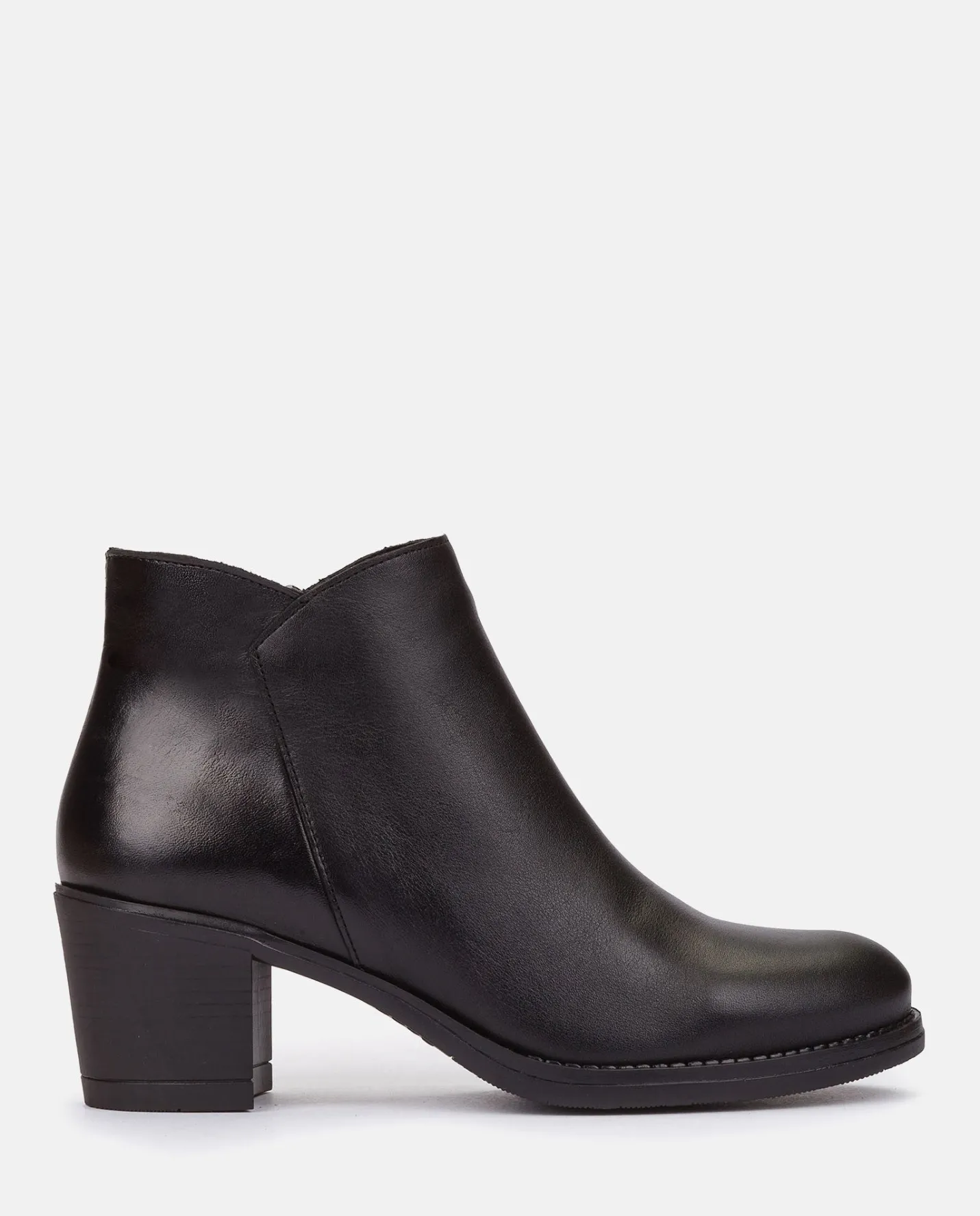 Ankle Boots|Yokono Heeled Ankle Boot LILLE-006 Black