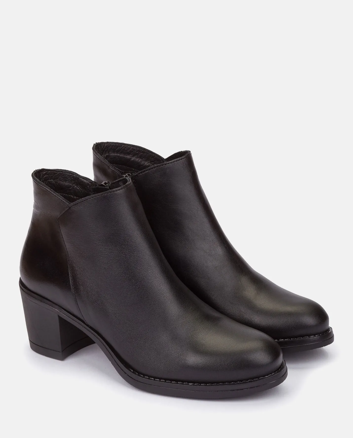 Ankle Boots|Yokono Heeled Ankle Boot LILLE-006 Black