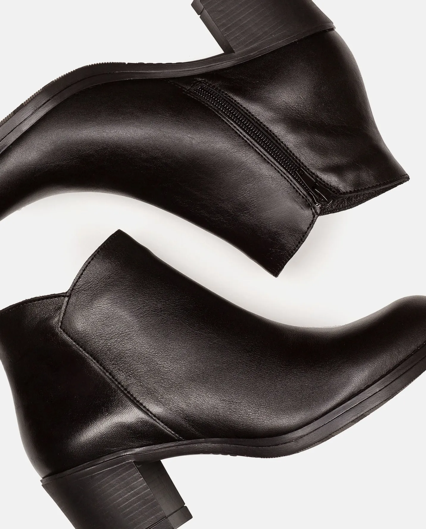 Ankle Boots|Yokono Heeled Ankle Boot LILLE-006 Black