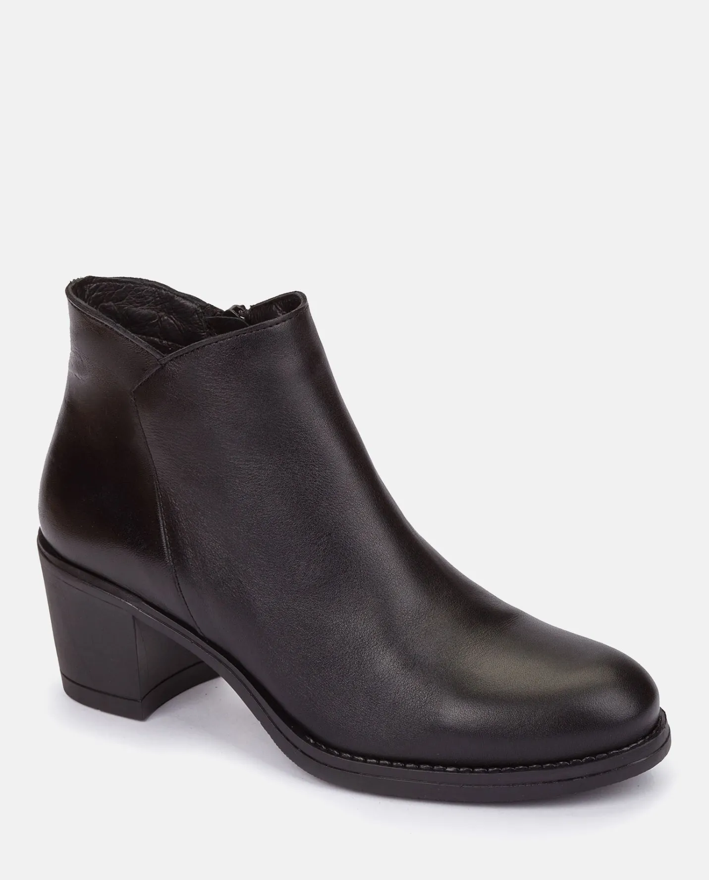 Ankle Boots|Yokono Heeled Ankle Boot LILLE-006 Black