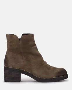 Ankle Boots|Yokono Heeled Ankle Boot MESINA-003 Grey