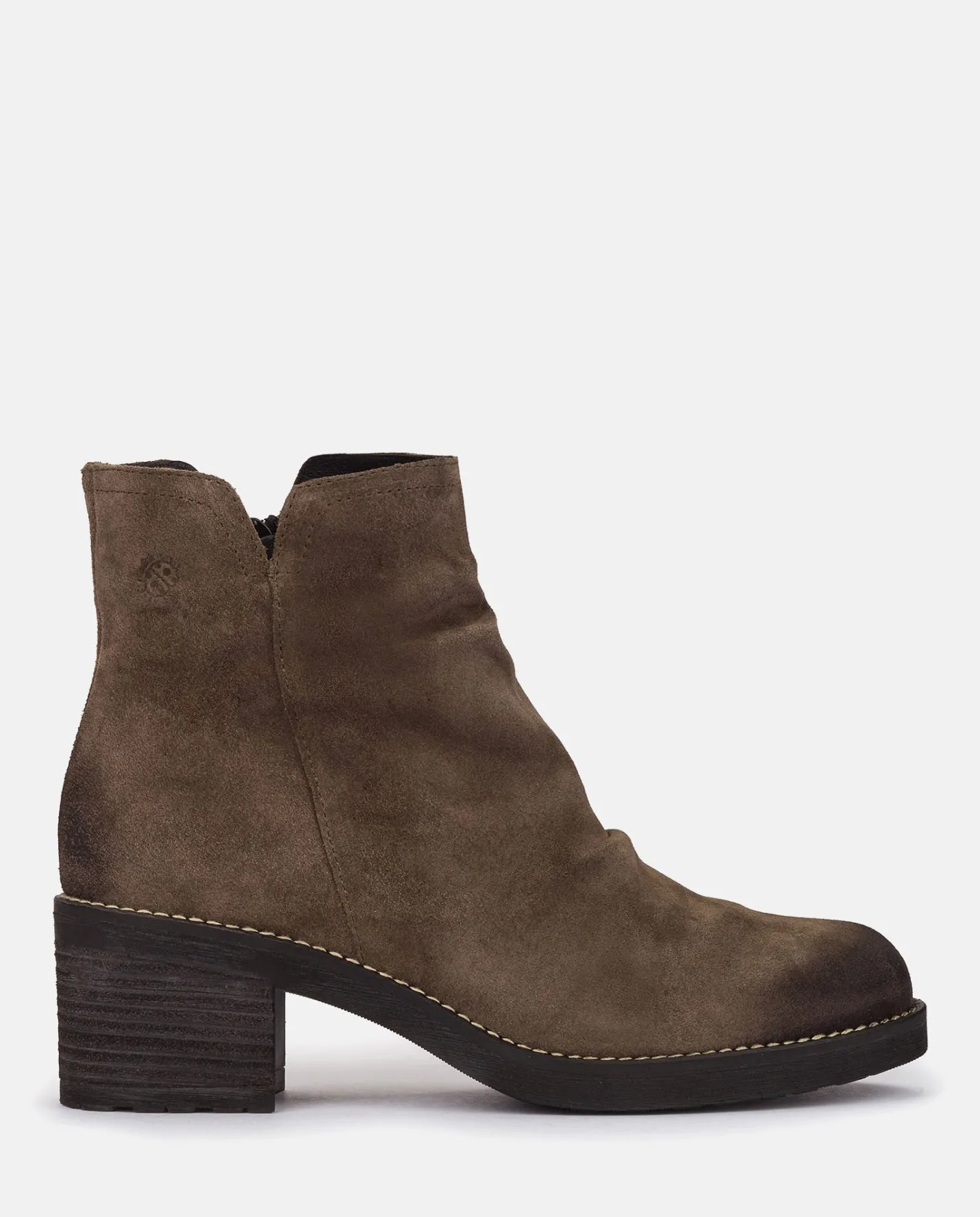 Ankle Boots|Yokono Heeled Ankle Boot MESINA-003 Grey