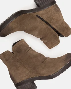 Ankle Boots|Yokono Heeled Ankle Boot MESINA-003 Grey
