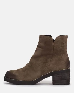Ankle Boots|Yokono Heeled Ankle Boot MESINA-003 Grey