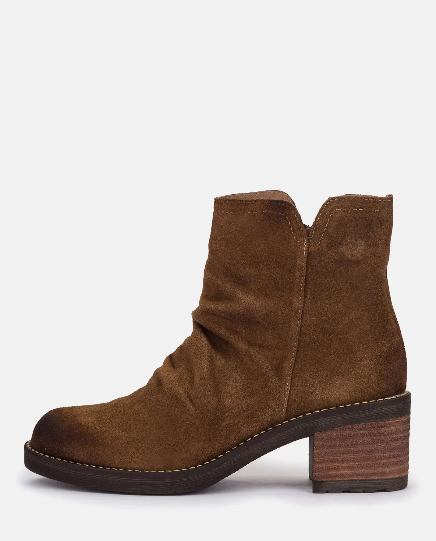 Ankle Boots|Yokono Heeled Ankle Boot MESINA-003 Brown