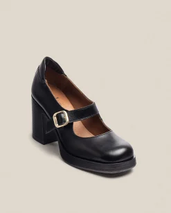 Ankle Boots|Yokono Heeled Ankle Boot ORNE-002 Black