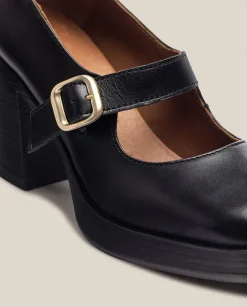 Ankle Boots|Yokono Heeled Ankle Boot ORNE-002 Black