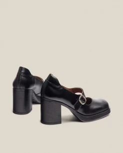 Ankle Boots|Yokono Heeled Ankle Boot ORNE-002 Black