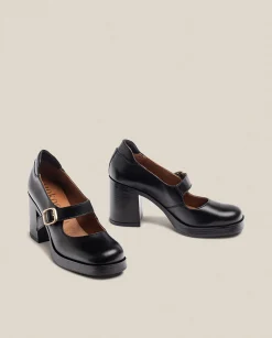 Ankle Boots|Yokono Heeled Ankle Boot ORNE-002 Black