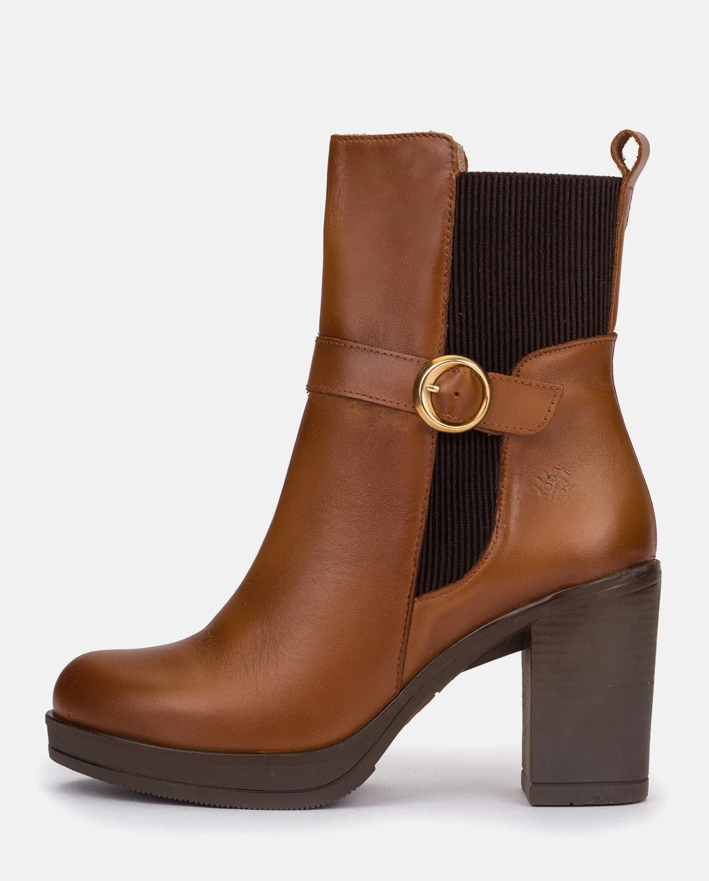 Ankle Boots|Yokono Heeled Ankle Boot PILSEN-003 Leather