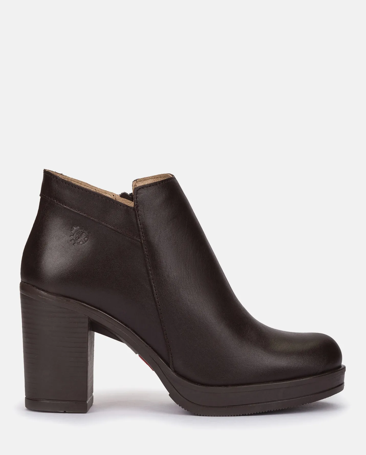 Ankle Boots|Yokono Heeled Ankle Boot PILSEN-004 Brown