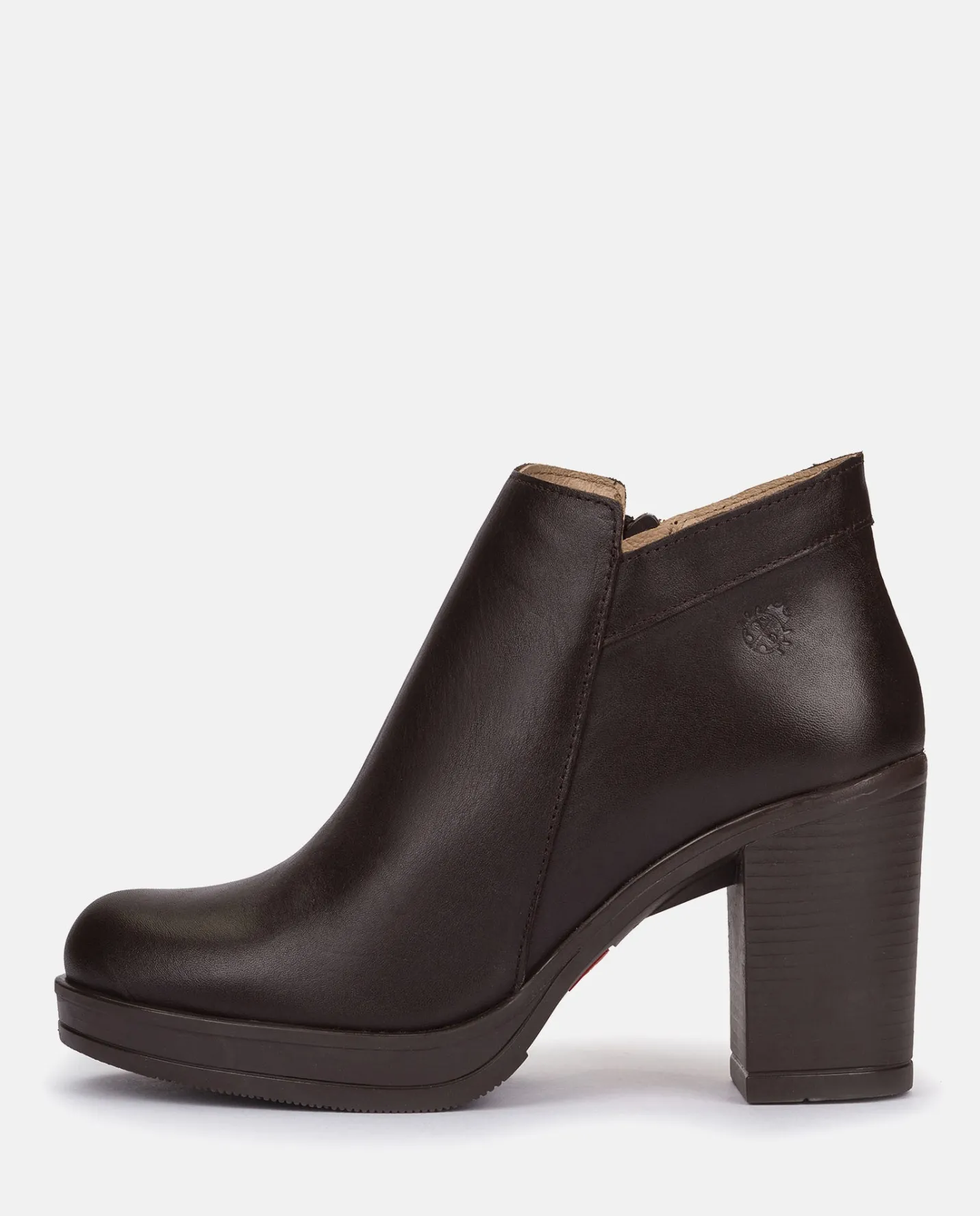 Ankle Boots|Yokono Heeled Ankle Boot PILSEN-004 Brown