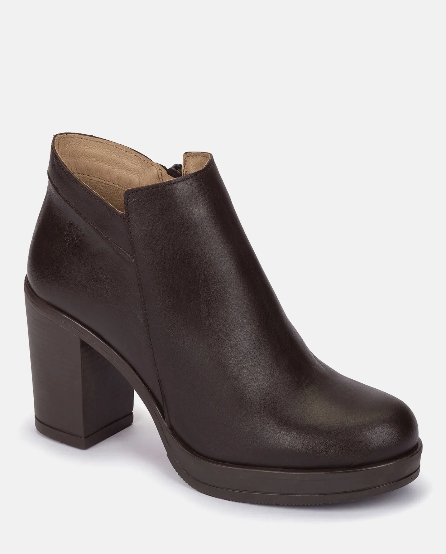 Ankle Boots|Yokono Heeled Ankle Boot PILSEN-004 Brown