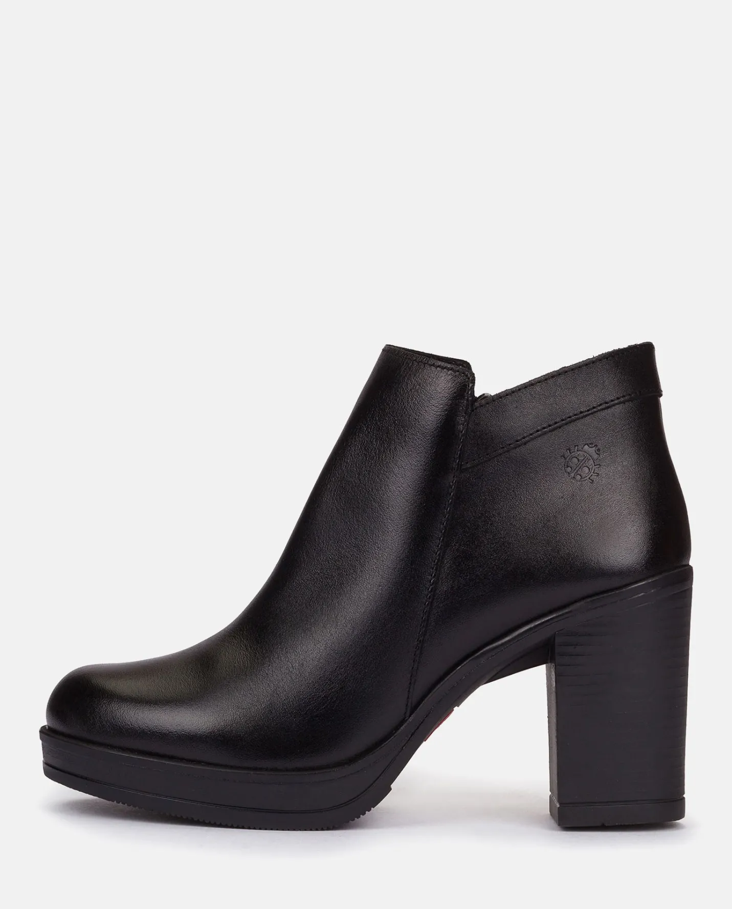 Ankle Boots|Yokono Heeled Ankle Boot PILSEN-004 Black