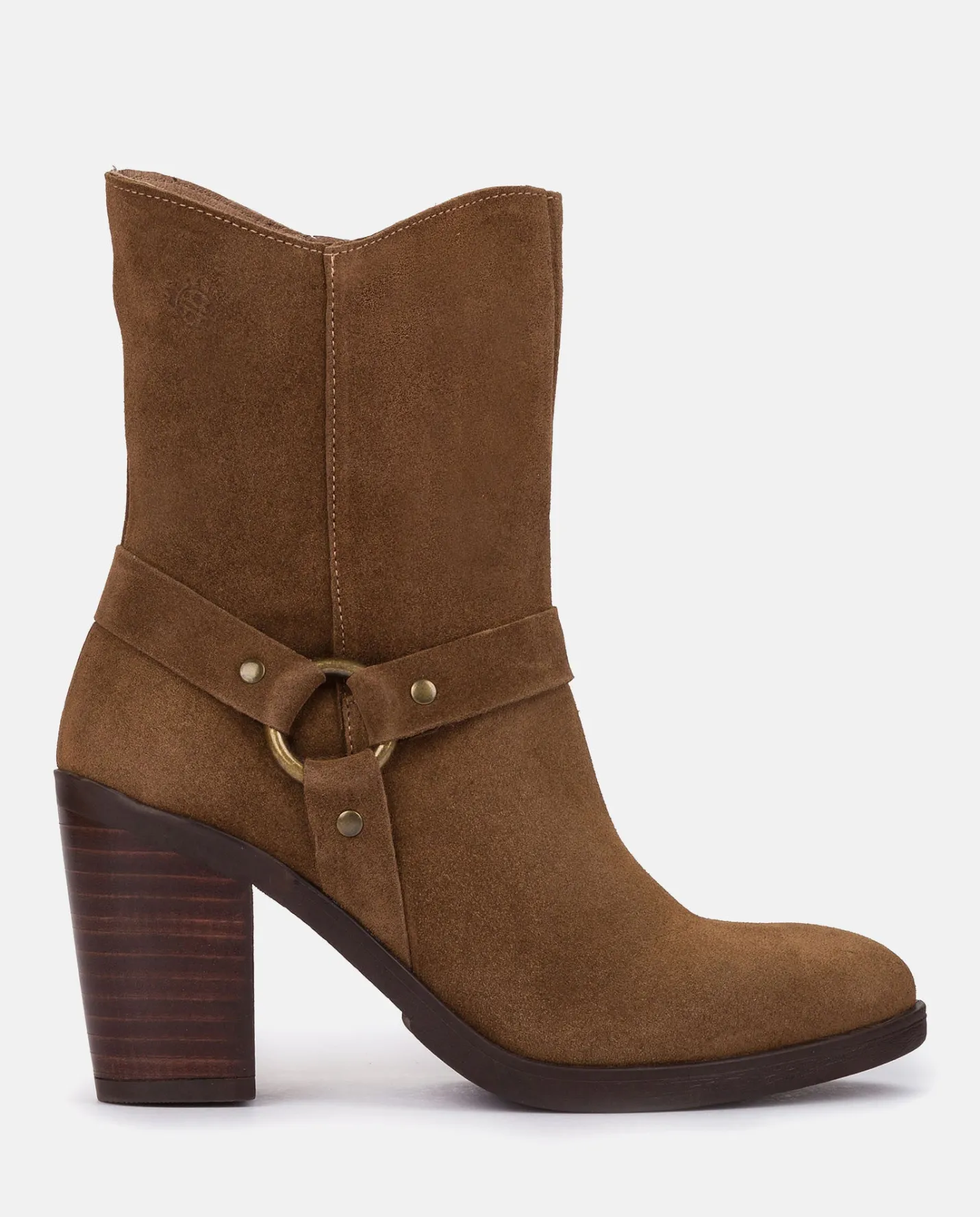 Ankle Boots|Yokono Heeled Ankle Boot TOURS-008 Brown