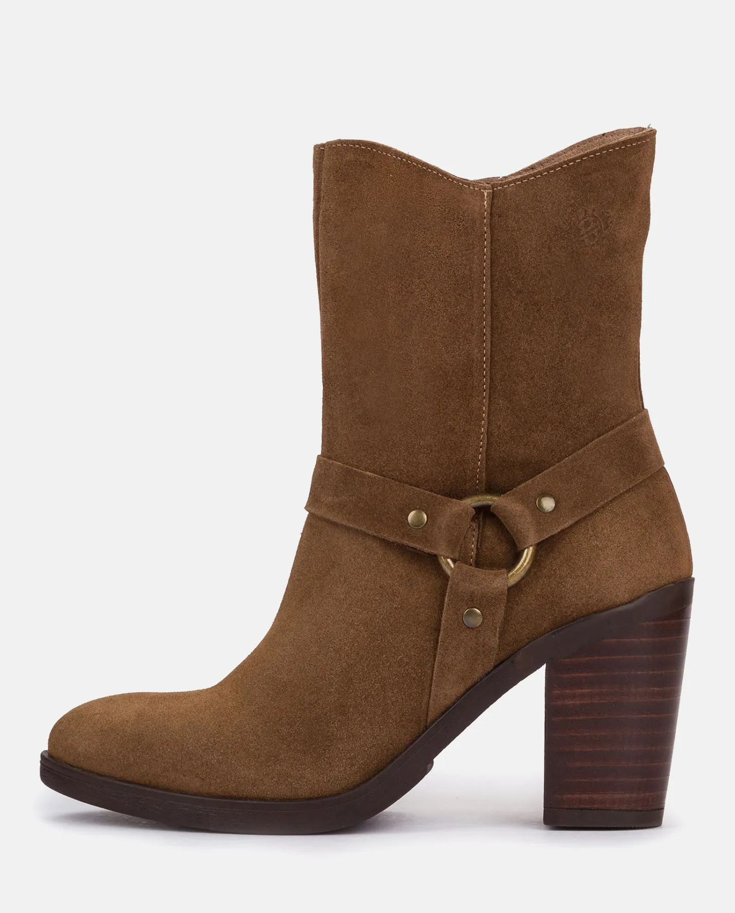 Ankle Boots|Yokono Heeled Ankle Boot TOURS-008 Brown