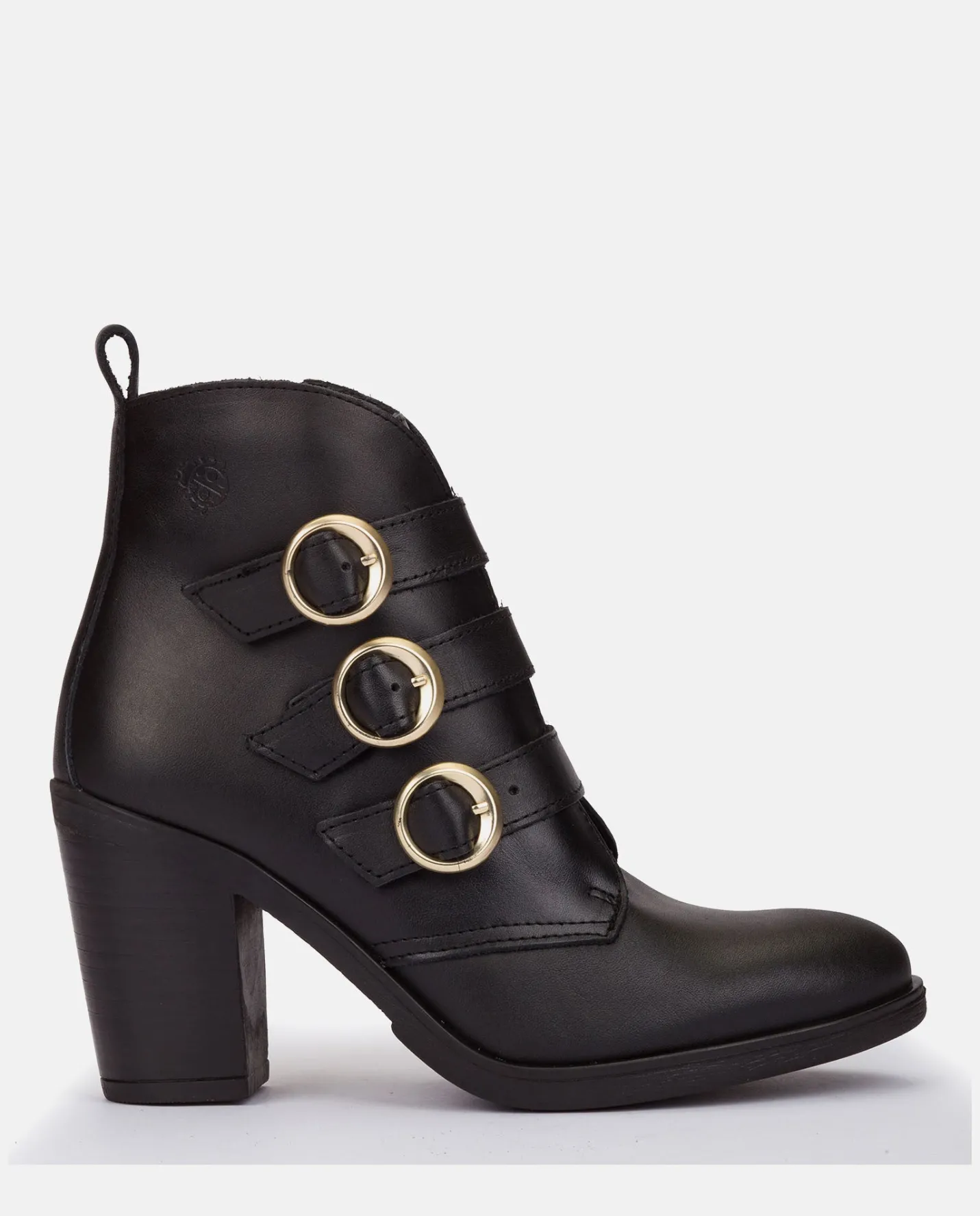 Ankle Boots|Yokono Heeled Ankle Boot TOURS-005 Black