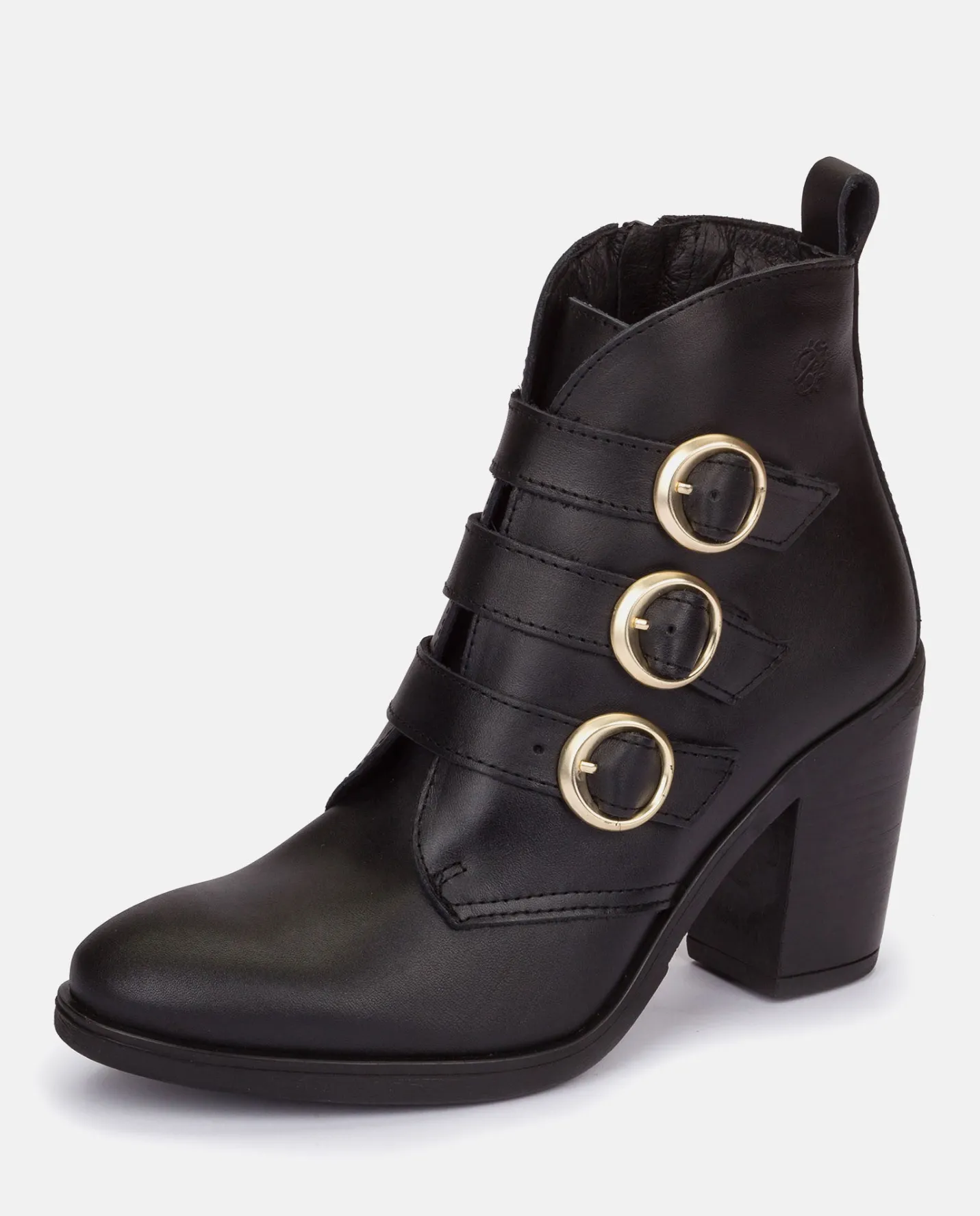 Ankle Boots|Yokono Heeled Ankle Boot TOURS-005 Black