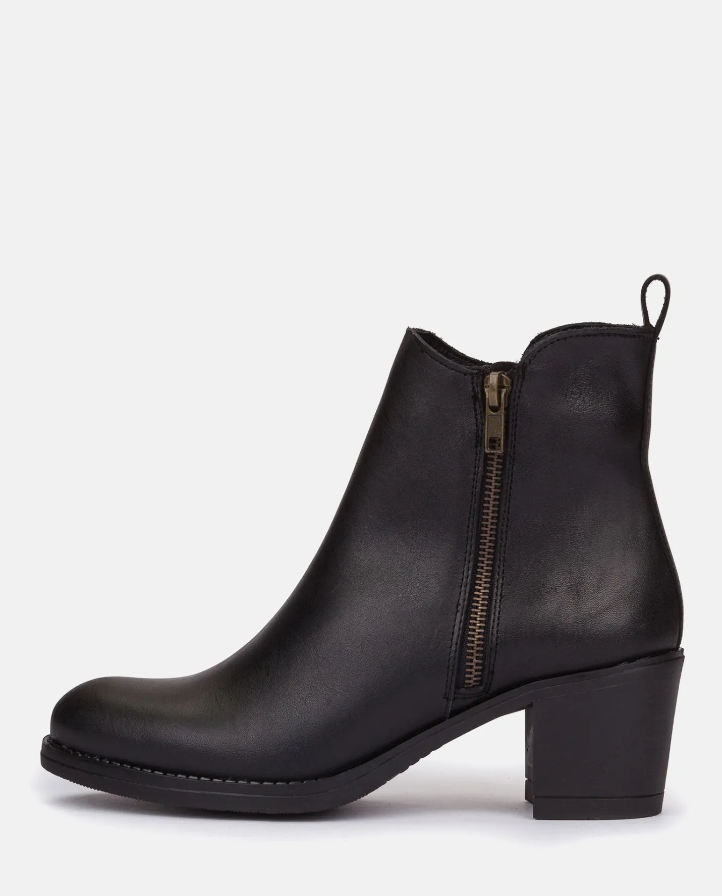 Ankle Boots|Yokono Heeled Ankle Boots LILLE-012 Black