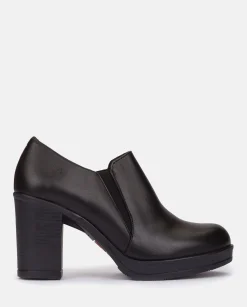 Shoes|Yokono Heeled Ankle Boots PILSEN-005 Black