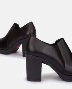Shoes|Yokono Heeled Ankle Boots PILSEN-005 Black
