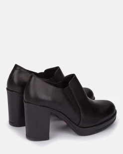 Shoes|Yokono Heeled Ankle Boots PILSEN-005 Black