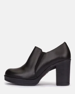 Shoes|Yokono Heeled Ankle Boots PILSEN-005 Black